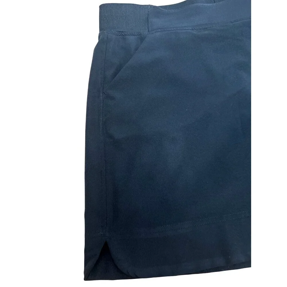 32 Degrees Cool Navy Skort Size Large Built In Shorts Stretch Active Sport Skirt - Picture 7 of 7